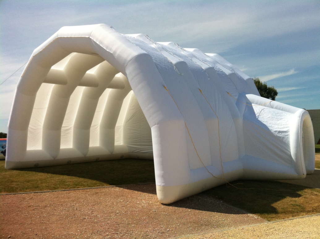 Dome tente gonflable et structure d'accueil gonflable - Location et vente